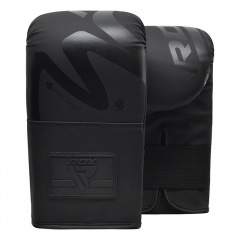 RDX Sports Noir F15 Boxing Bag Mitts (4oz)